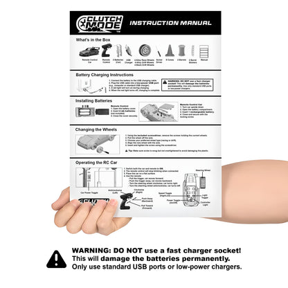 ClutchMode™ RC Drift Car